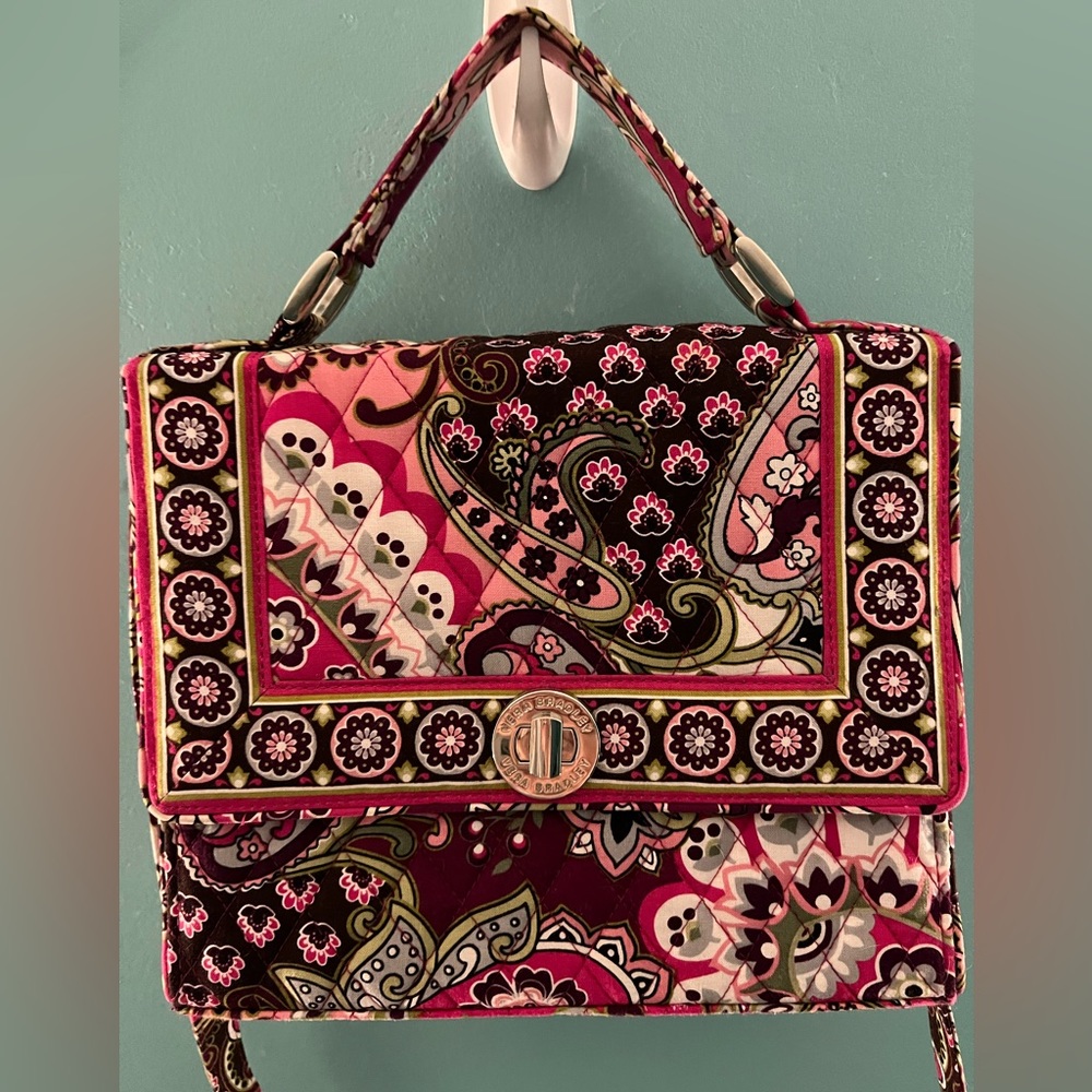 Vera Bradley Shoulder Bag w/Matching Wallet